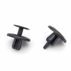 7mm Plastic Push Fit Rivet, Black - image 3