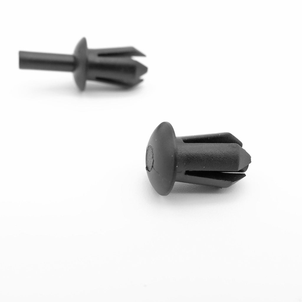 6mm Push Pin Plastic Rivet, Black - image 3