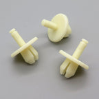 Push Fit Plastic Pin Rivet, White