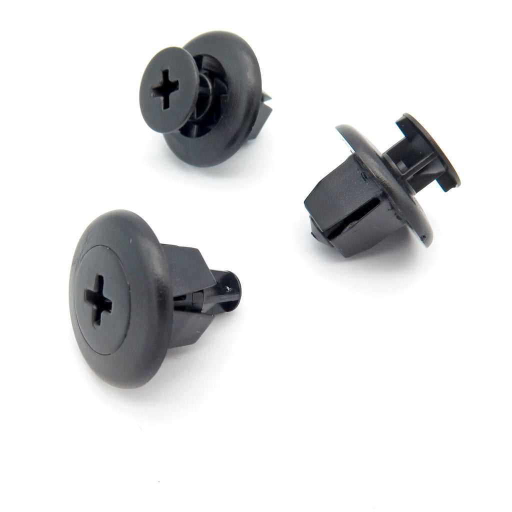 Quick Release Plastic Rivet, Black - image 3