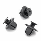 Quick Release Plastic Rivet, Black