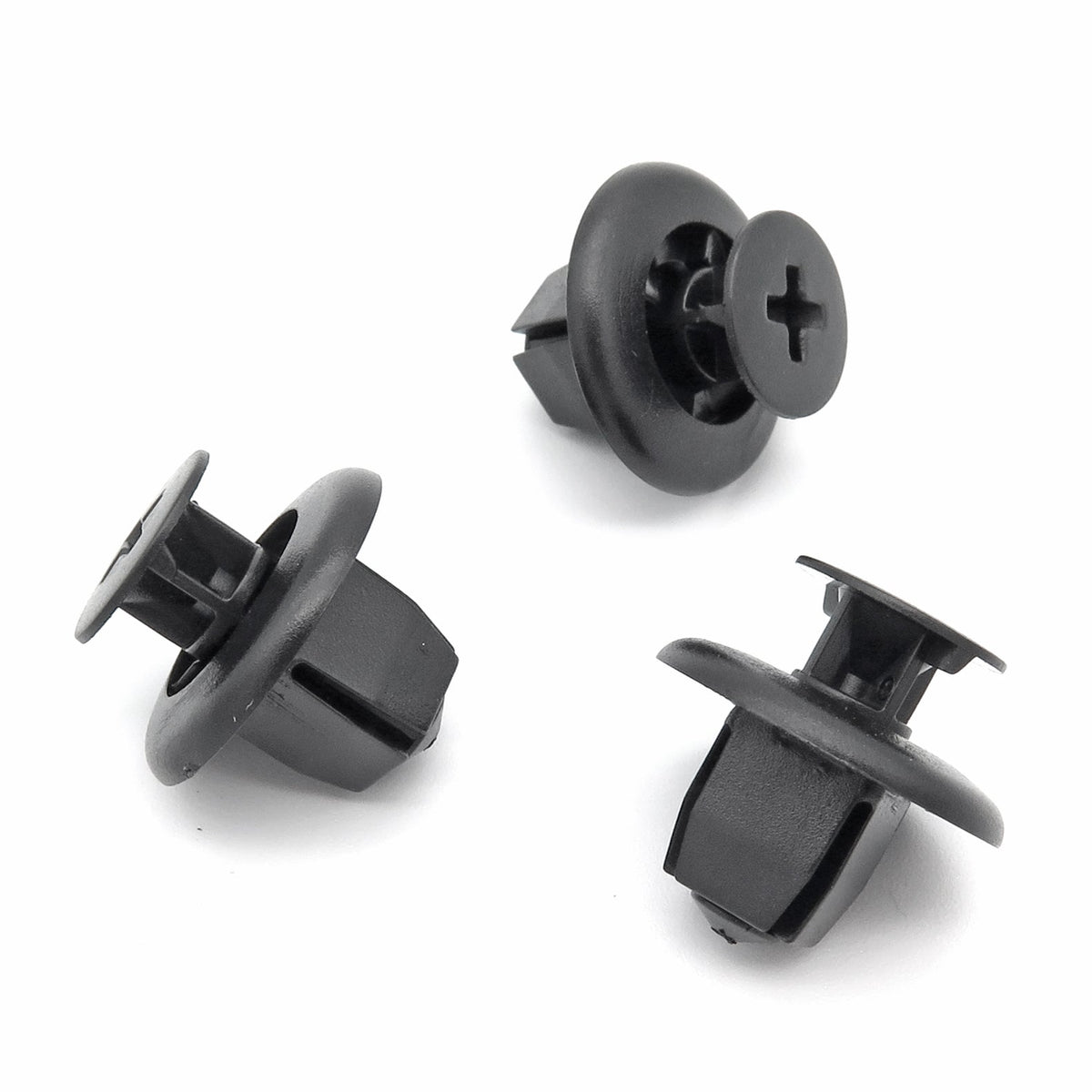 Quick Release Plastic Rivet, Black