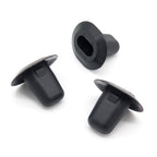 Plastic Grommet, Plug, Insert, Black