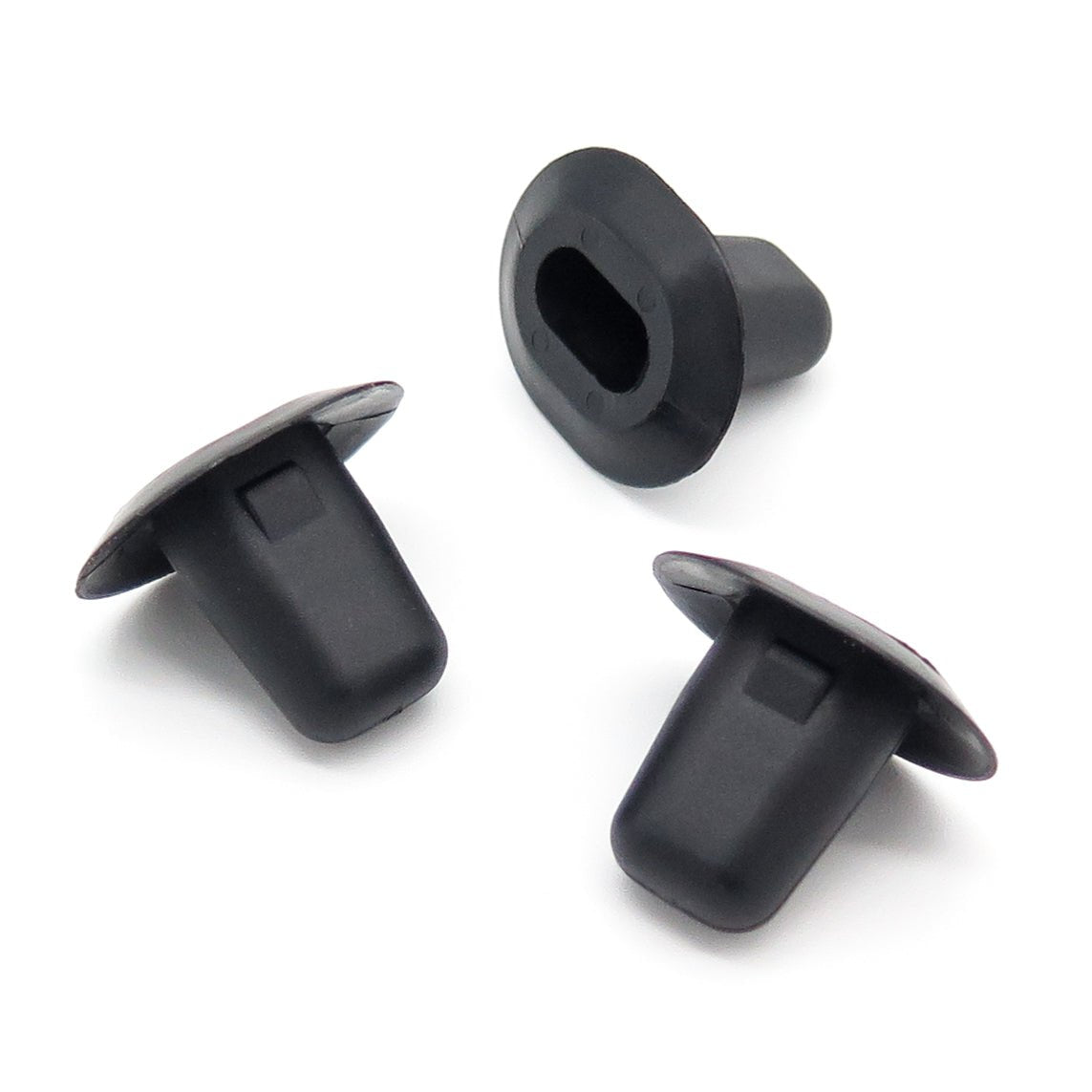 Plastic Grommet, Plug, Insert, Black