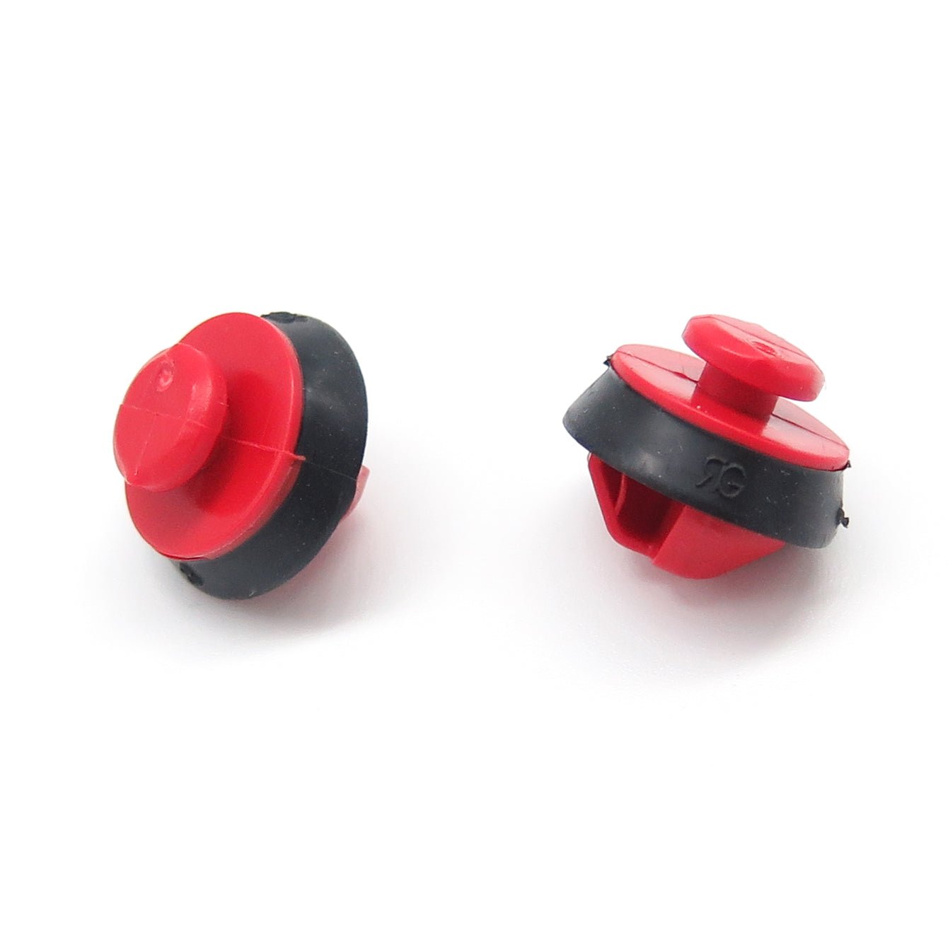 Moulding Clip with Integrated Rubber Seal Washer, Red - image 3