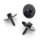 SEM Screw, 4.8 x 25mm with 26mm Washer, Black