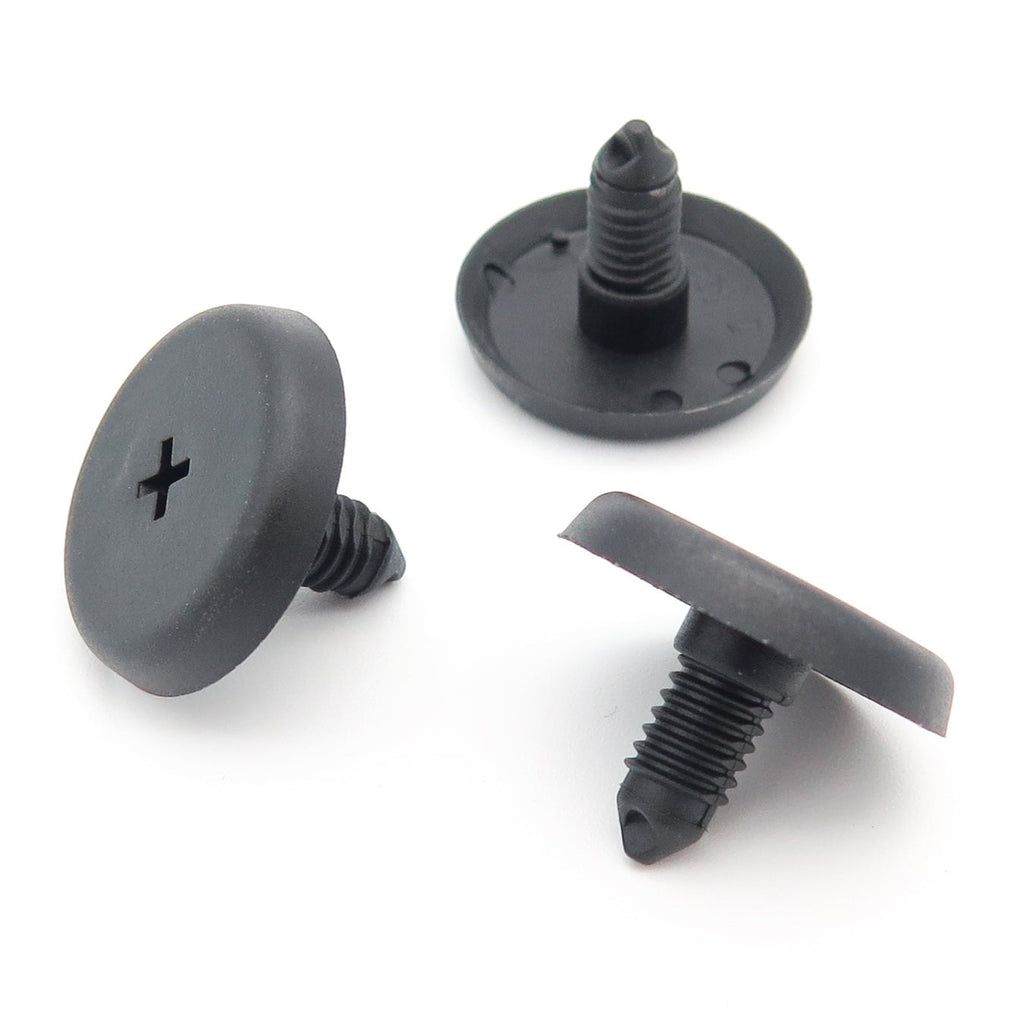 Screw Plug Caps, Black
