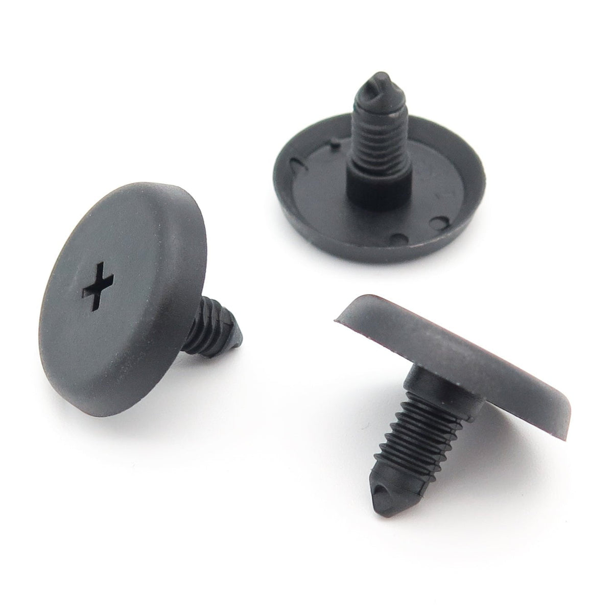 Screw Plug Caps, Black
