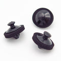 Exterior Moulding Clip, White with Washer