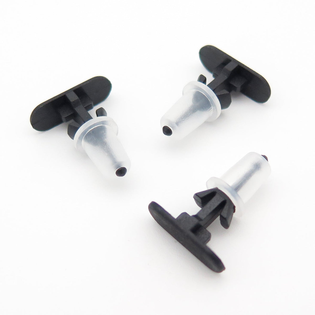 Rubber Weatherstrip Seal Clip, 6mm Hole