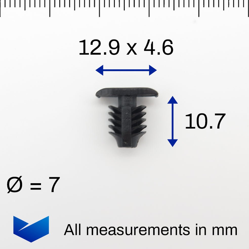 Weatherstrip Seal Clip, Black - image 2