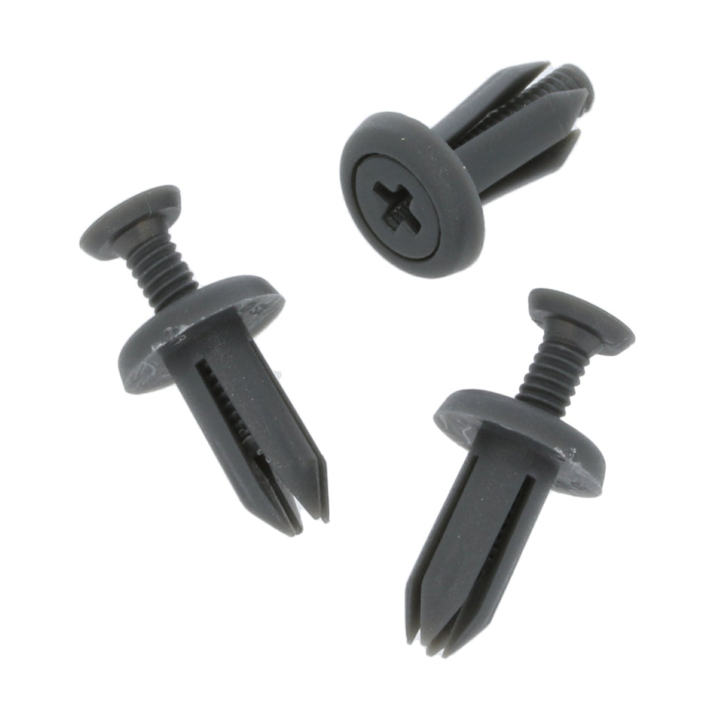 Screw Fit Fastener, 5.5mm Hole, Black