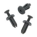 Screw Fit Fastener, 5.5mm Hole, Black