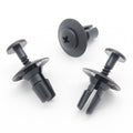 Push Fit Plastic Fastener, Black