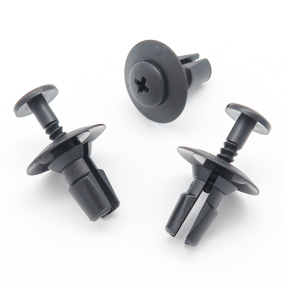 Push Fit Plastic Fastener, Black