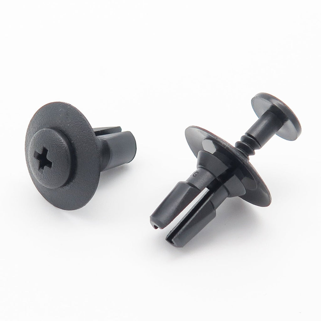 Push Fit Plastic Fastener, Black - image 3