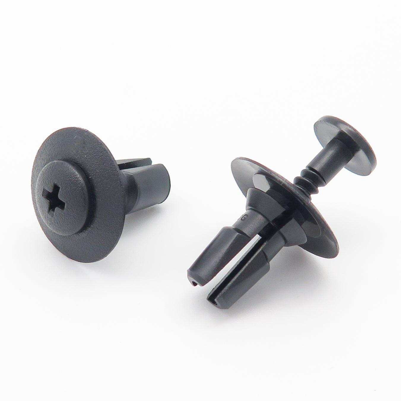 Push Fit Plastic Fastener, Black - image 3