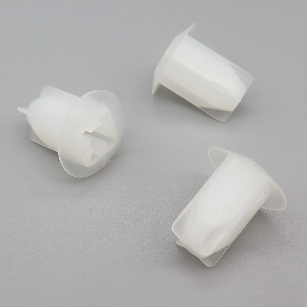 Plastic Screw Grommet, White