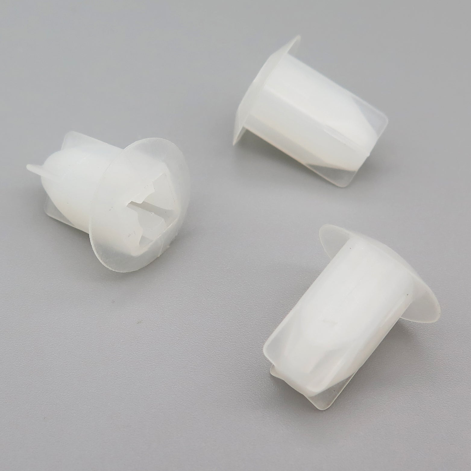 Plastic Screw Grommet, White