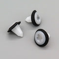 Screw Grommet, White with Washer