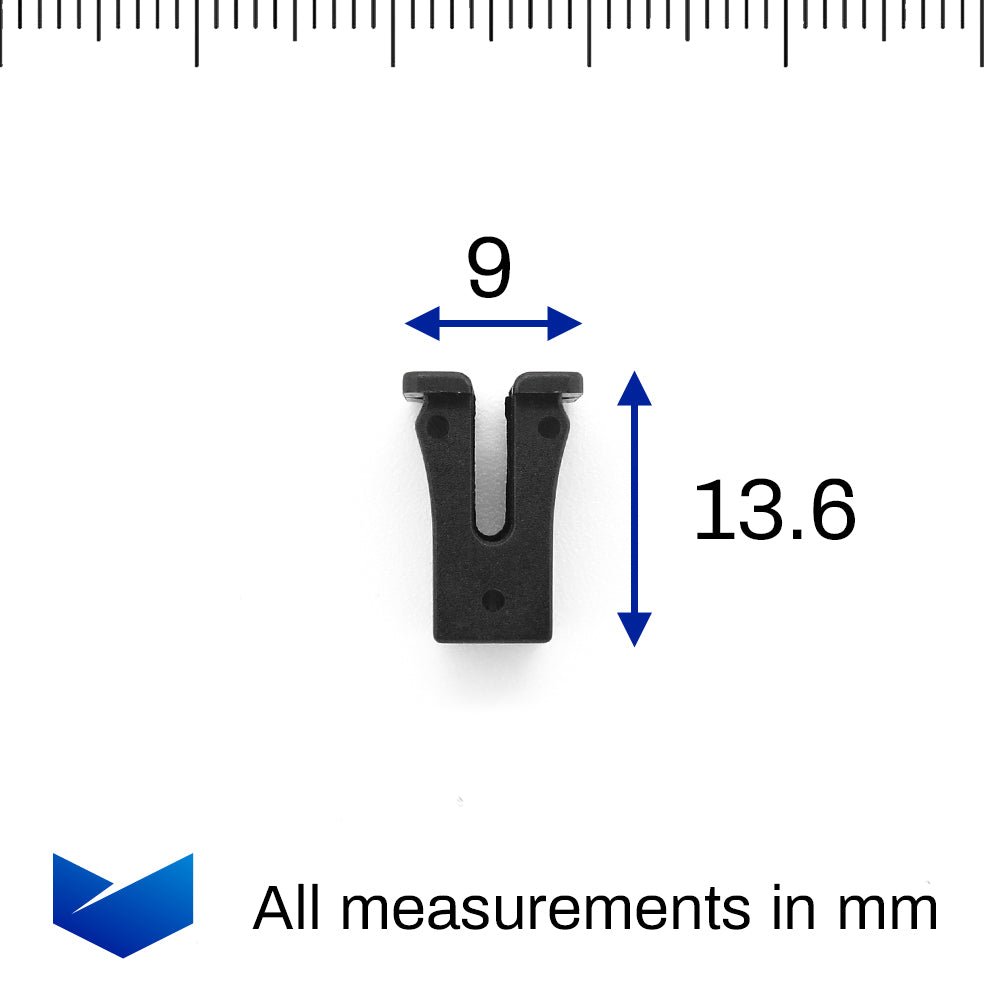 Screw Grommet, 7x7mm Hole, Black - image 2