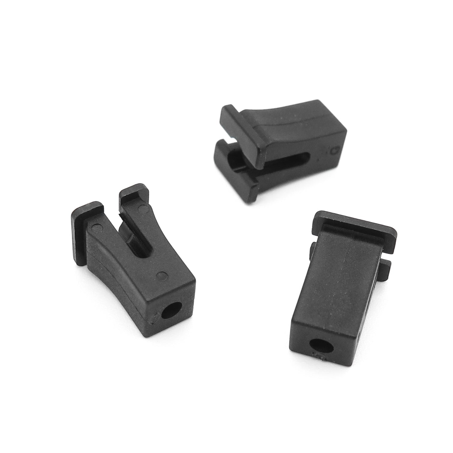 Screw Grommet, 7x7mm Hole, Black