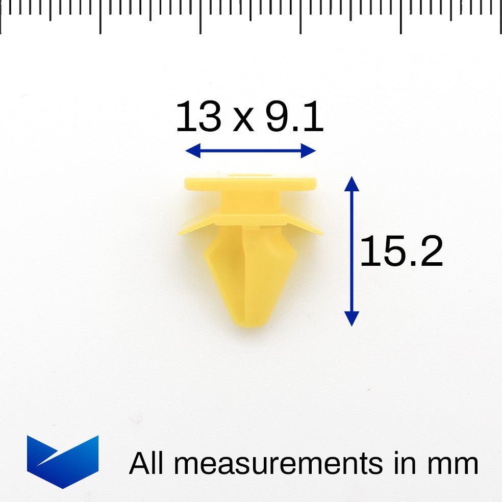Trim Moulding Clip, Yellow - image 2