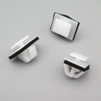 Exterior Trim Moulding Clip, White
