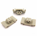 Exterior Side Moulding Clips, Grey