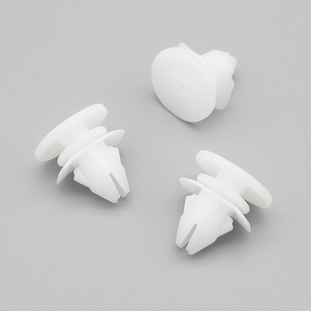 Side Moulding Clips, White