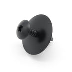 Screw Fit Plastic Rivet, Black - image 3