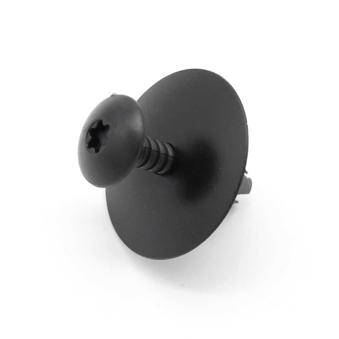 Screw Fit Plastic Rivet, Black - image 3