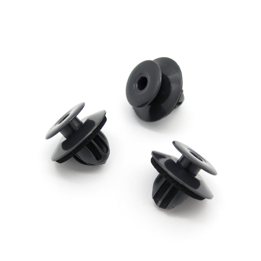 Trim Panel Moulding Clip, Black with Washer