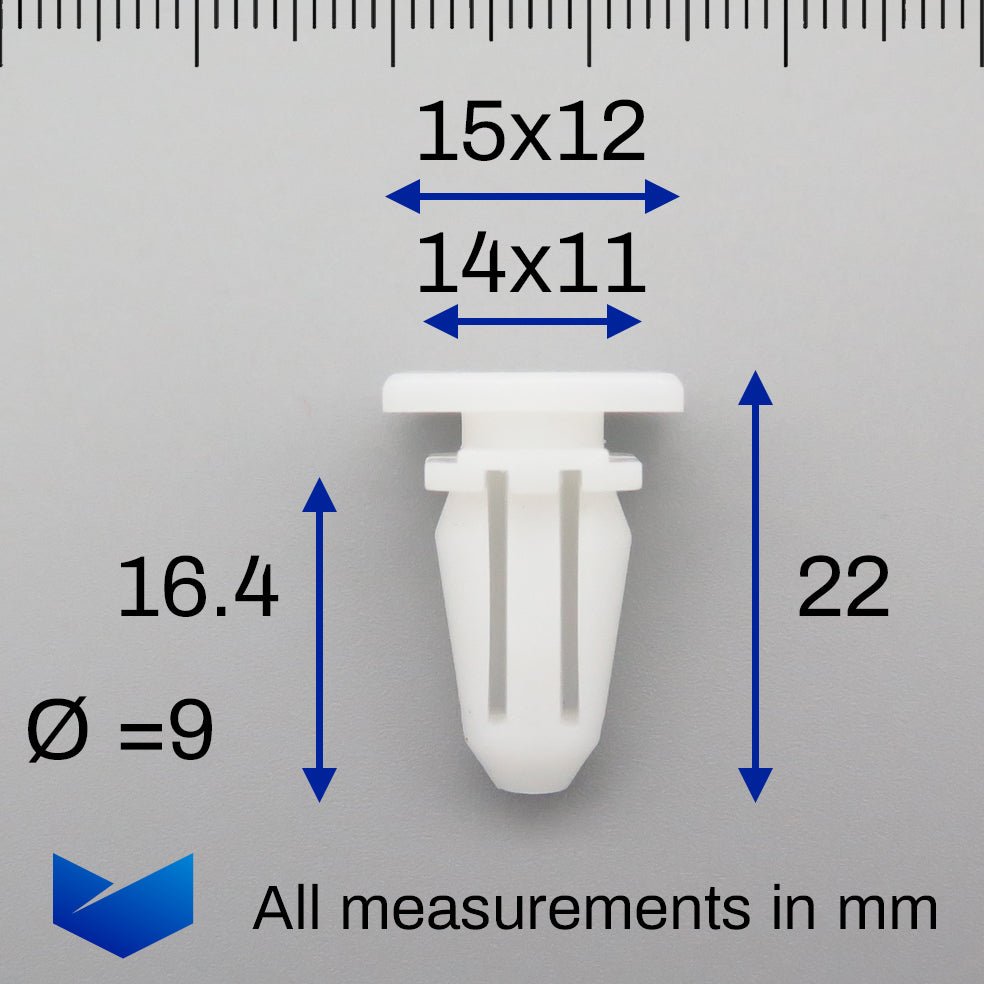 Sill Moulding Clips - White - image 2