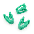 Snap Fit Moulding Clip, Green