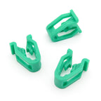 Snap Fit Moulding Clip, Green