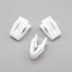 Snap Fit Trim Clip, White