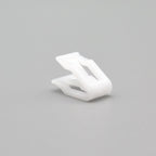 Snap Fit Trim Clip, White - image 3