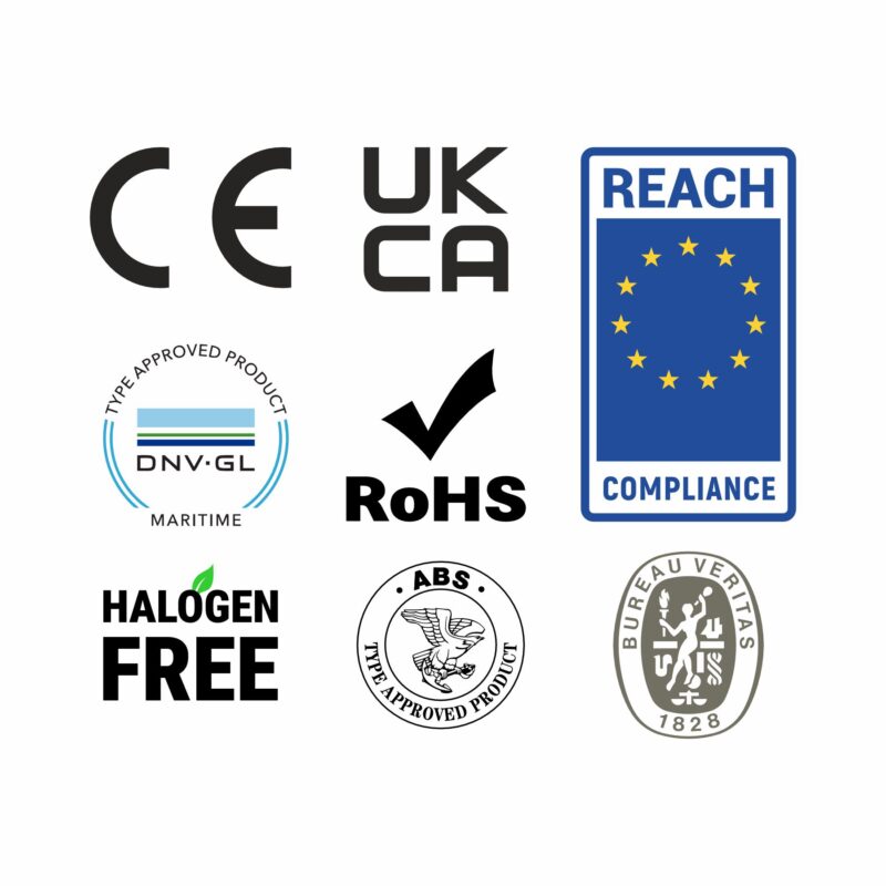 450 x 7.6mm Black Cable Ties - Pack of 100