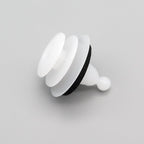 Exterior Moulding Clip, White with Washer - image 3