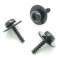Metal M5 x 20mm Black Screw with Captive Washer