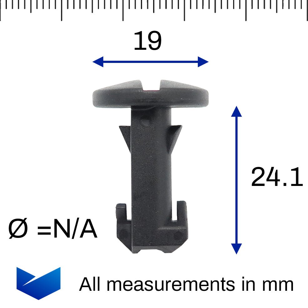 Twist Lock Retainer Bolt, Black - image 2
