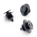 Interior Trim Panel Clip, Fir Tree Shaft, Black
