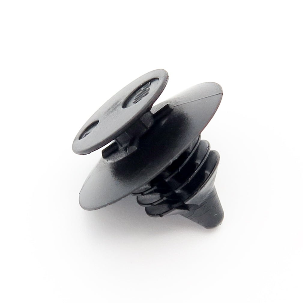 Interior Trim Panel Clip, Fir Tree Shaft, Black - image 3