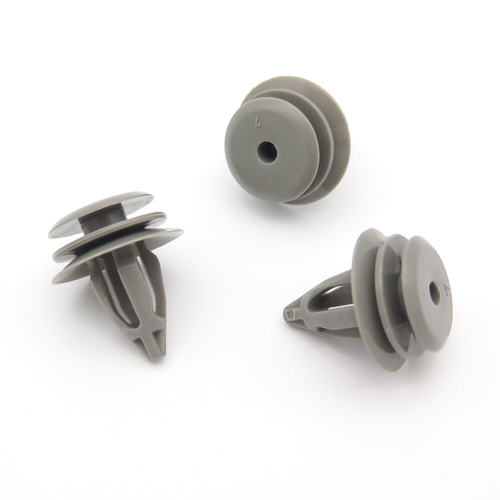 Interior Door Card & Trim Panel Clip, Grey