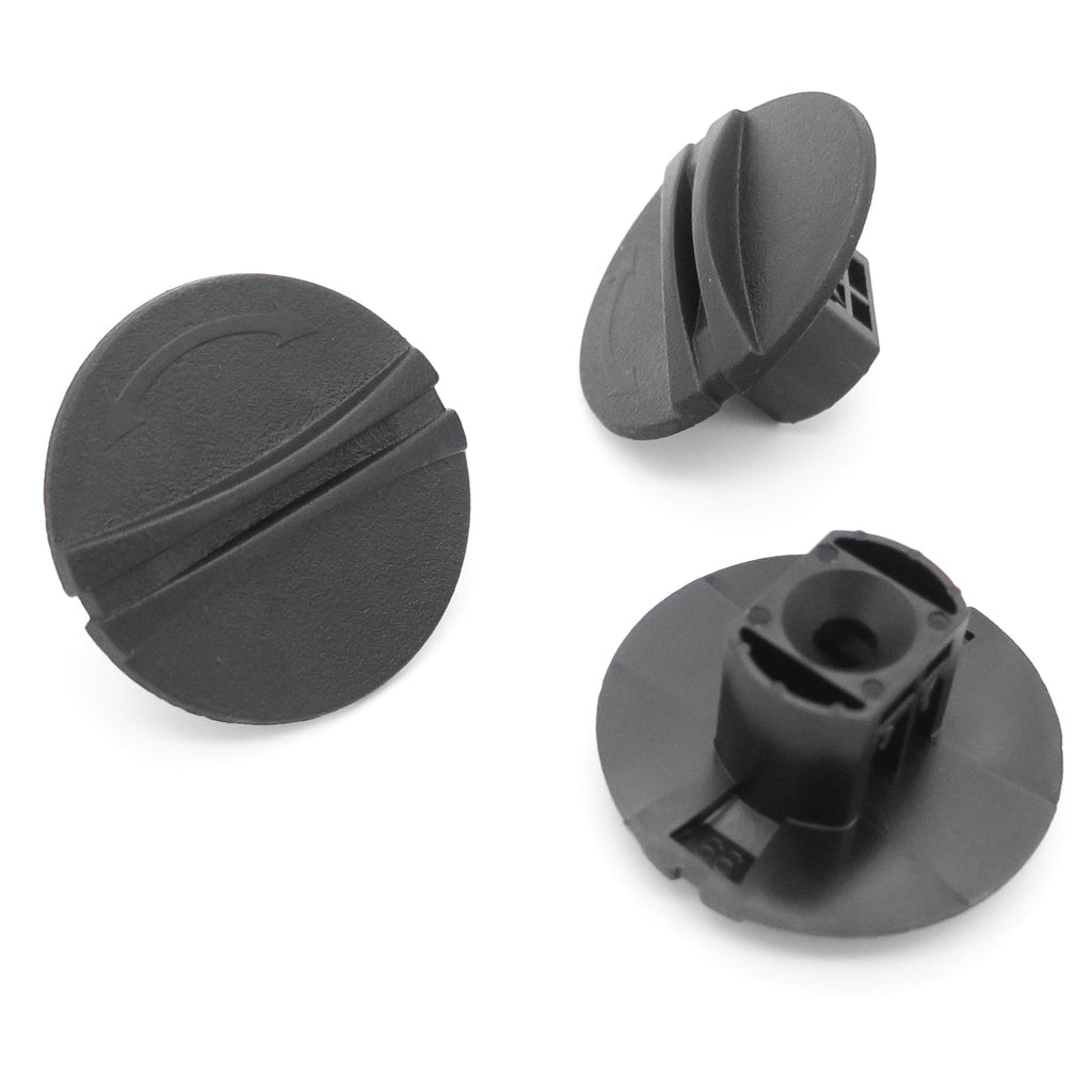 Floor Mat Retaining Clips, Black - image 3