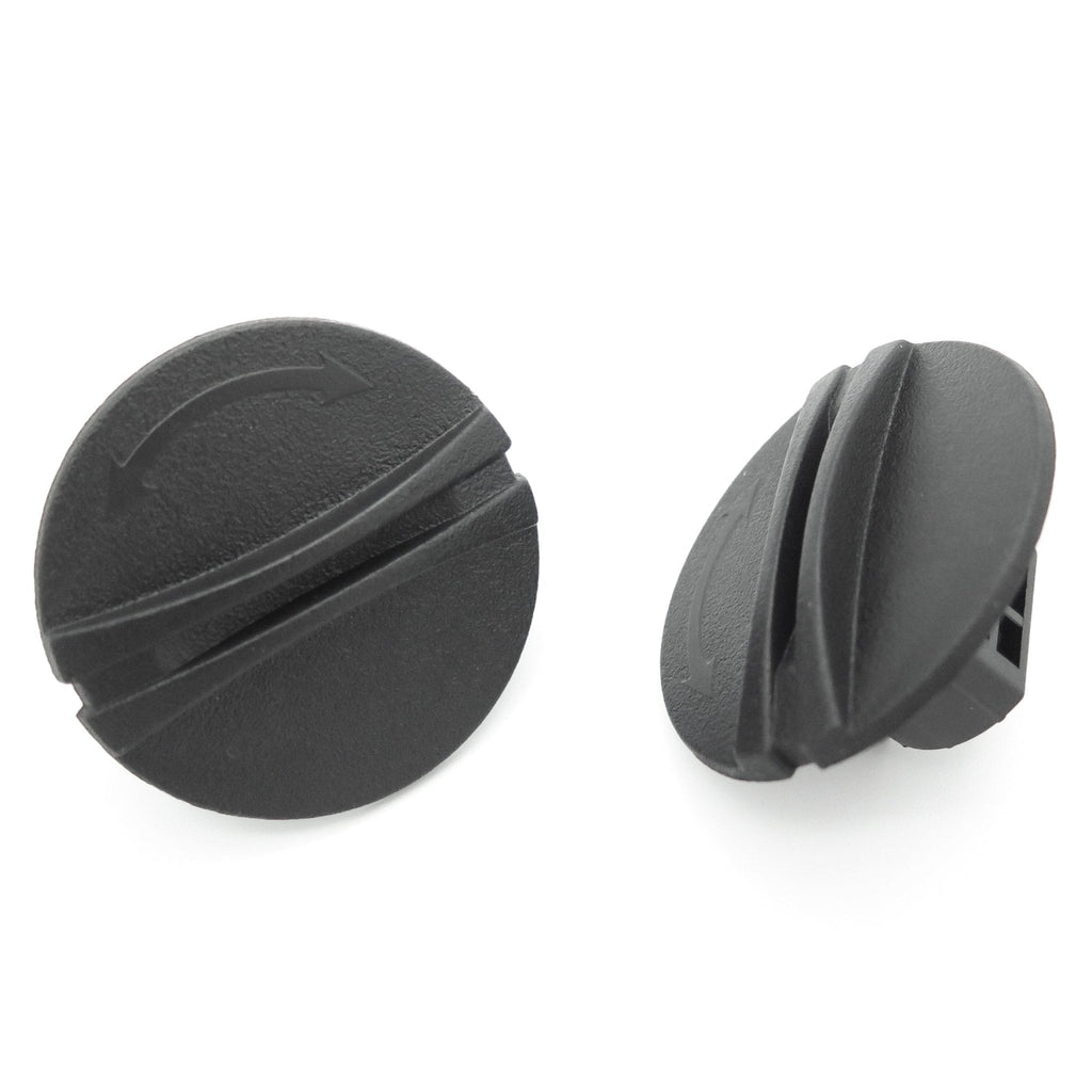 Floor Mat Retaining Clips, Black