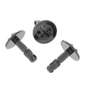 Twist Bolt, Metal, Black