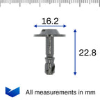 Twist Bolt, Metal, Black - image 2