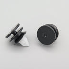 Trim Panel Clip, White and Black - image 3